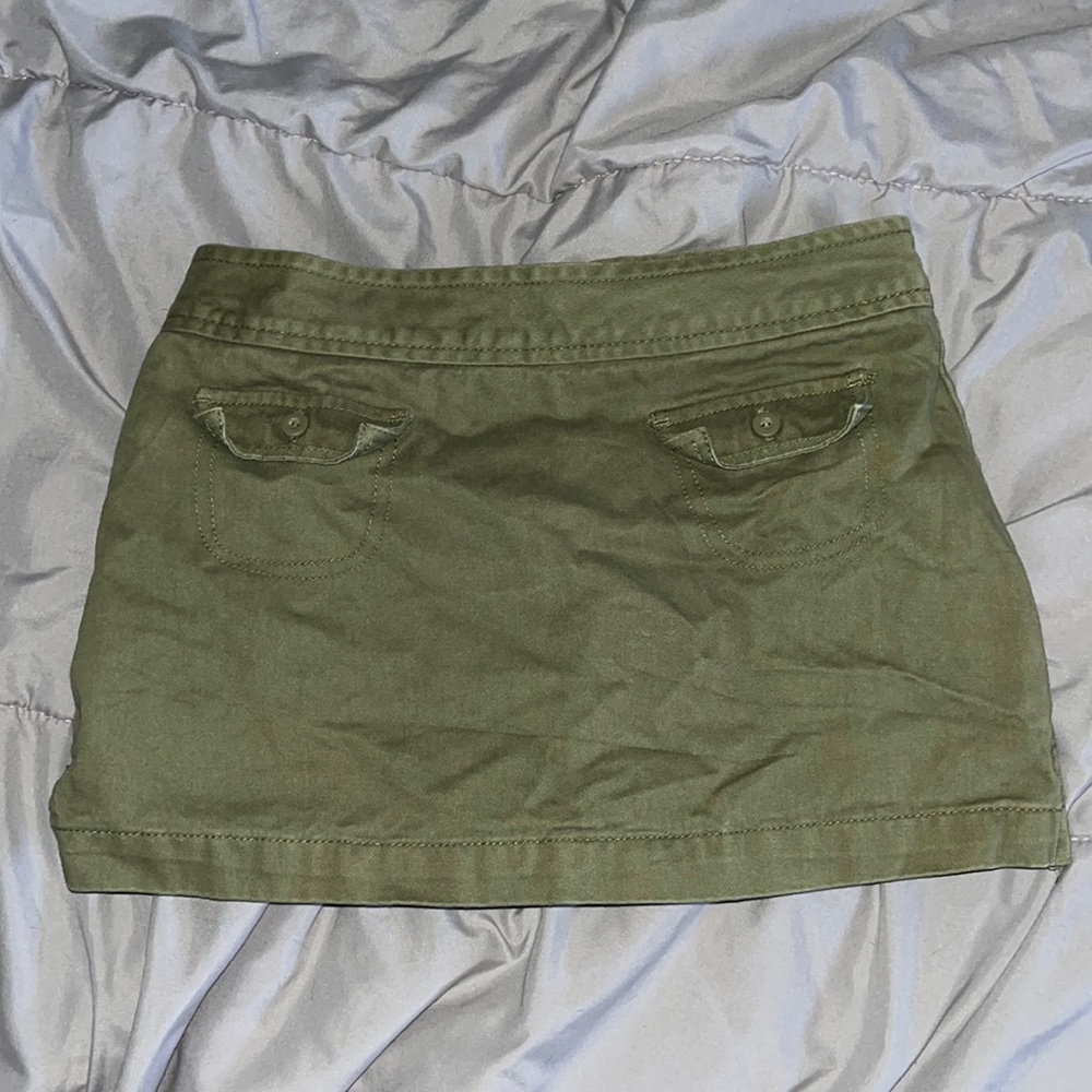 Basic editions olive skort
